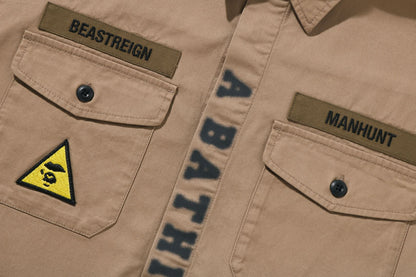 BAPE MULTI PATCH CPO SS SHIRT