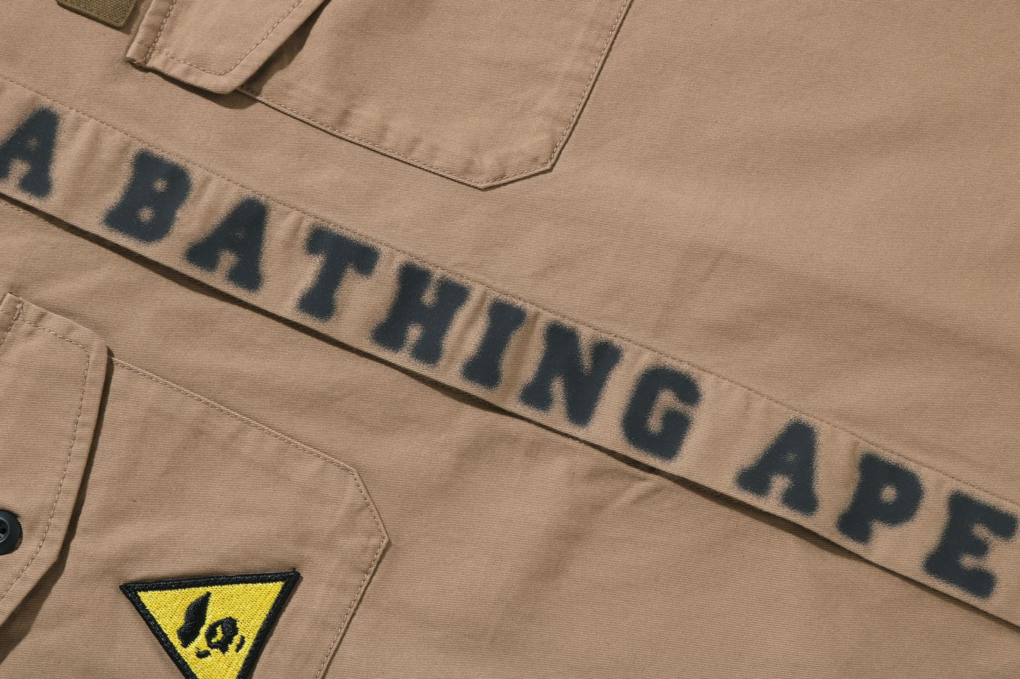BAPE MULTI PATCH CPO SS SHIRT