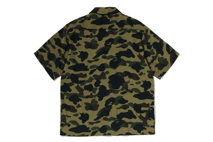 BAPE 1ST CAMO 開襟短袖襯衫