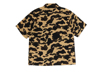 BAPE 1ST CAMO 開襟短袖襯衫