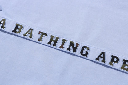 BAPE 1ST CAMO APPLIQUE OXFORD 短袖襯衫