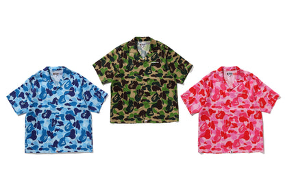 BAPE ABC CAMO 開襟短袖襯衫