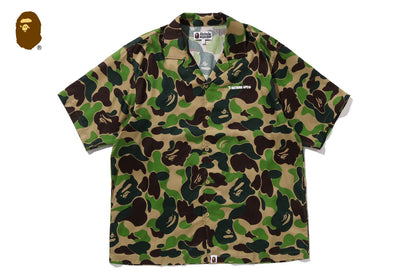 BAPE ABC CAMO 開襟短袖襯衫