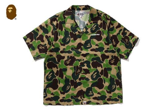 BAPE ABC CAMO 開襟短袖襯衫