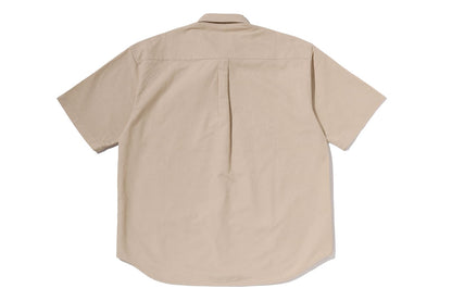 BAPE ONE POINT LINE CAMO JACQUARD OXFORD 短袖襯衫