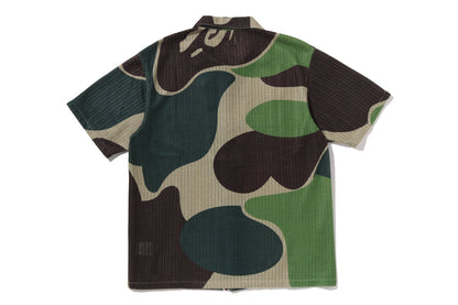 BAPE MEGA ABC CAMO MESH SHIRT