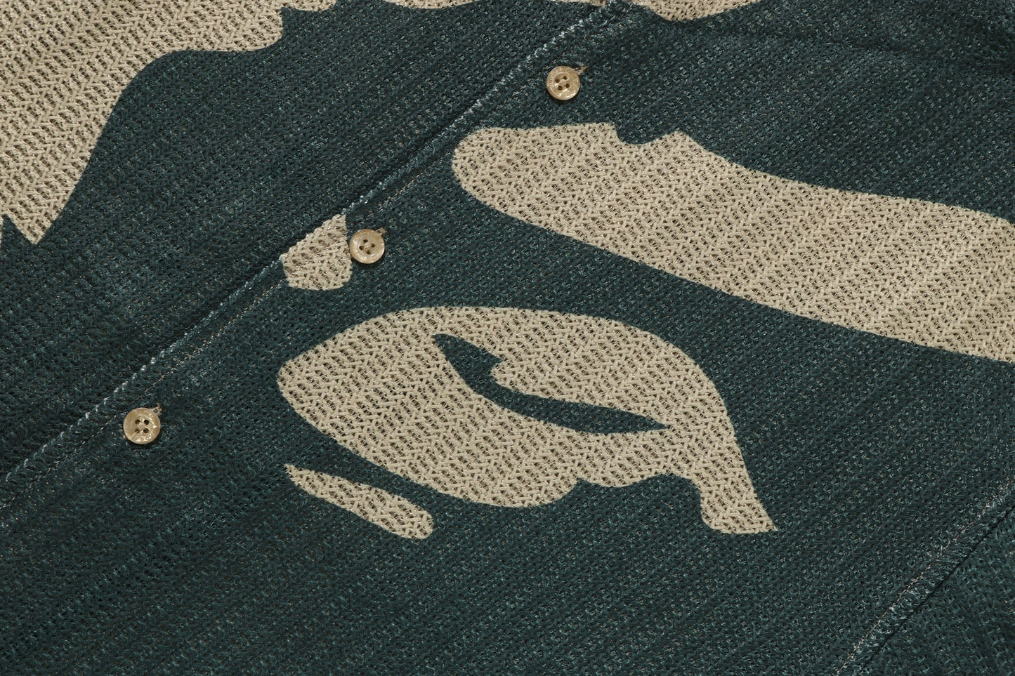 BAPE MEGA ABC CAMO MESH SHIRT