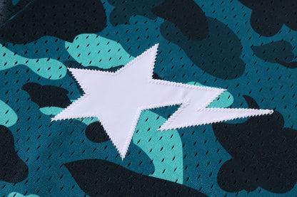 BAPE COLOR CAMO WARM UP SS SHIRT