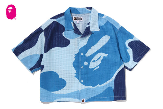 BAPE MEGA ABC CAMO 開襟襯衫