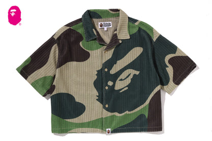 BAPE MEGA ABC CAMO 開襟襯衫
