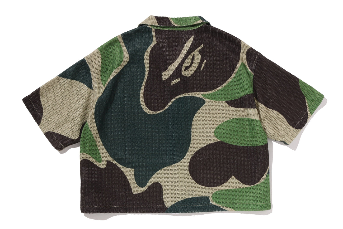 BAPE MEGA ABC CAMO 開襟襯衫