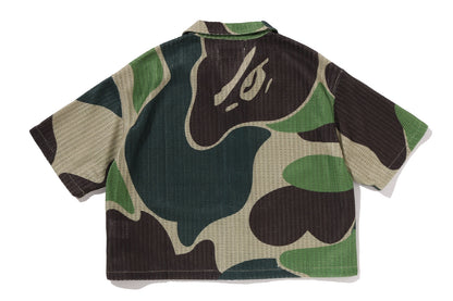 BAPE MEGA ABC CAMO 開襟襯衫