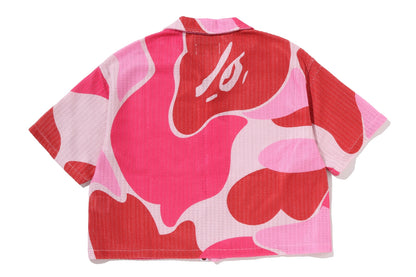 BAPE MEGA ABC CAMO 開襟襯衫