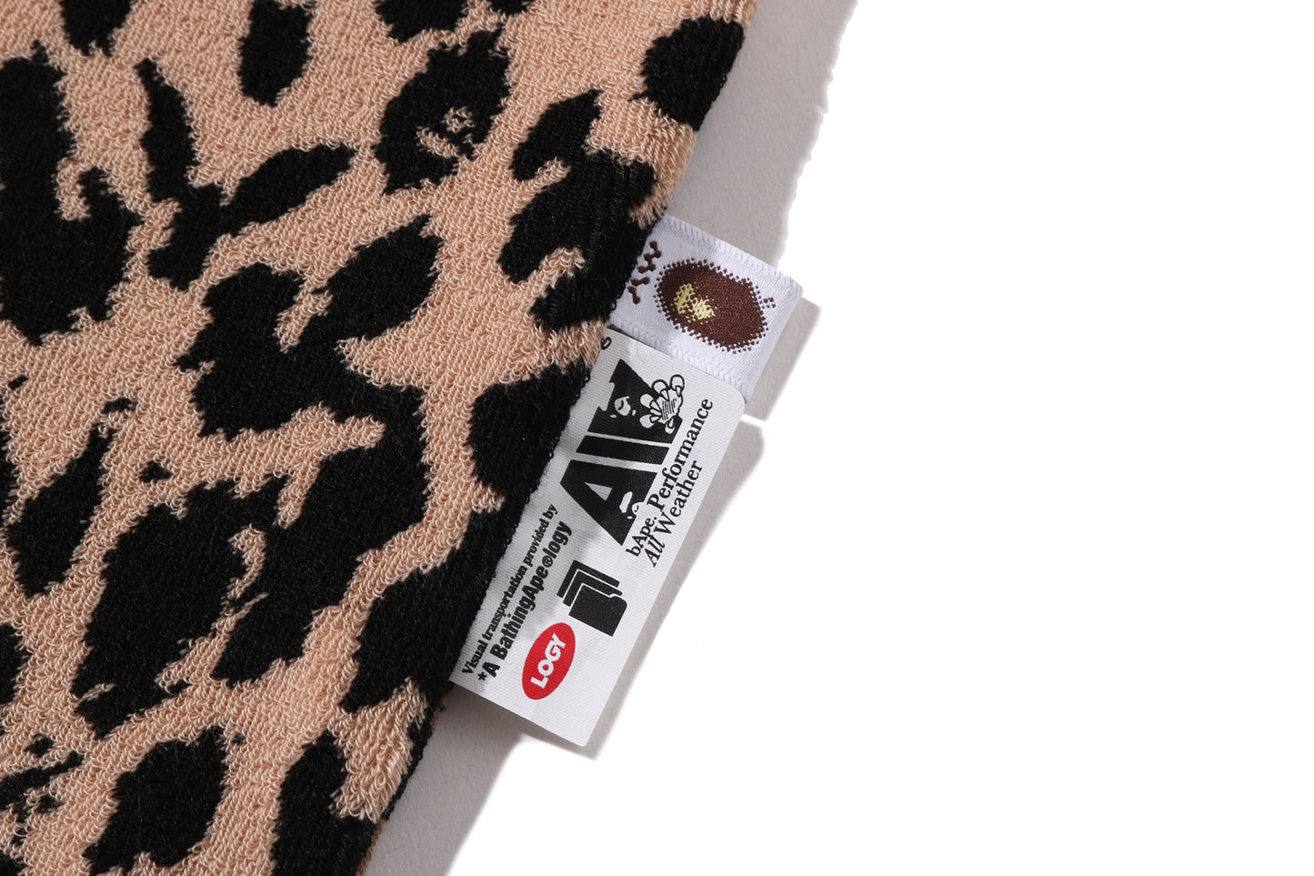 BAPE 倉石一樹 LEOPARD 斜紋短袖襯衫