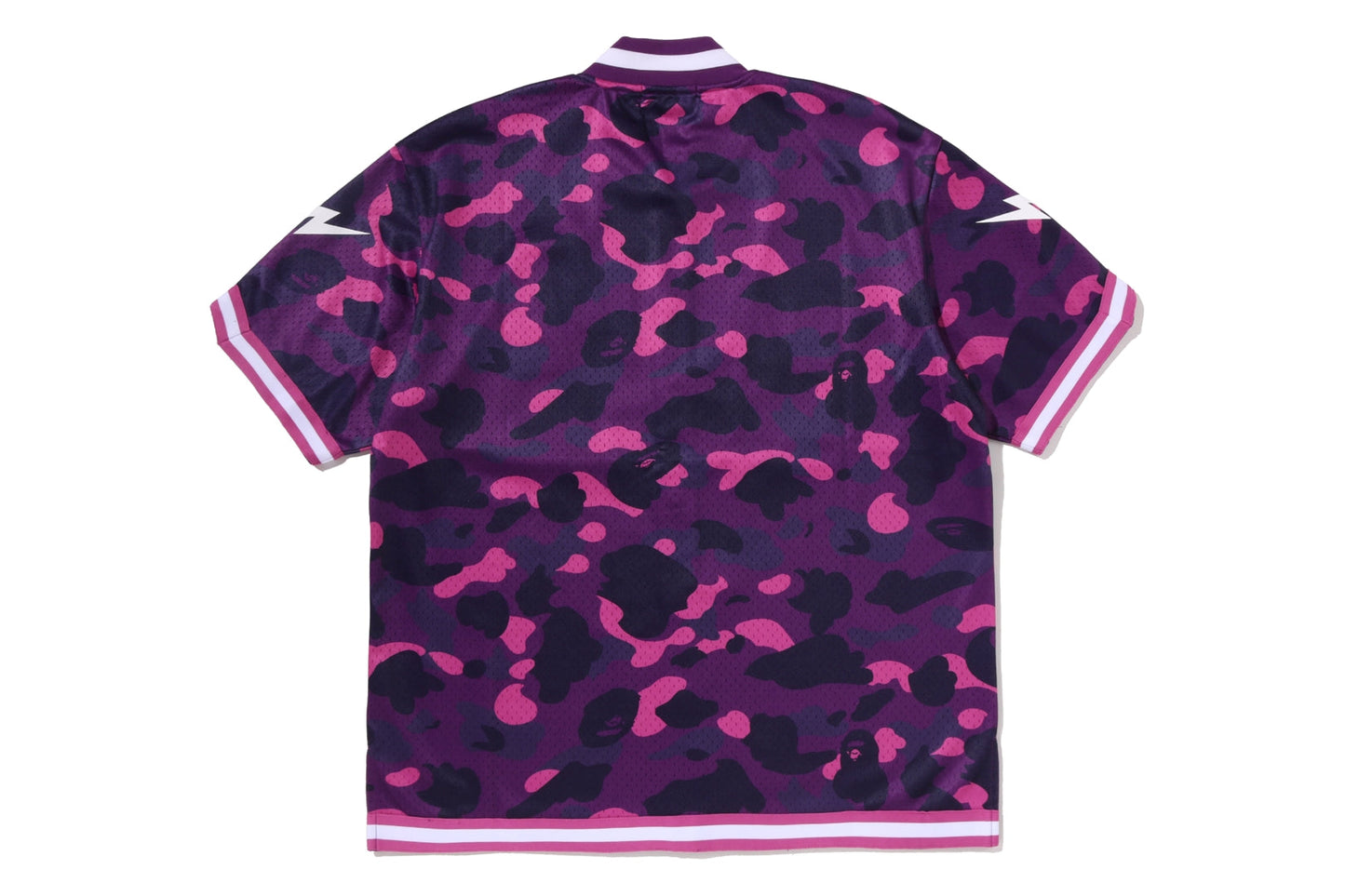 BAPE COLOR CAMO 網眼暖身鬆身襯衫