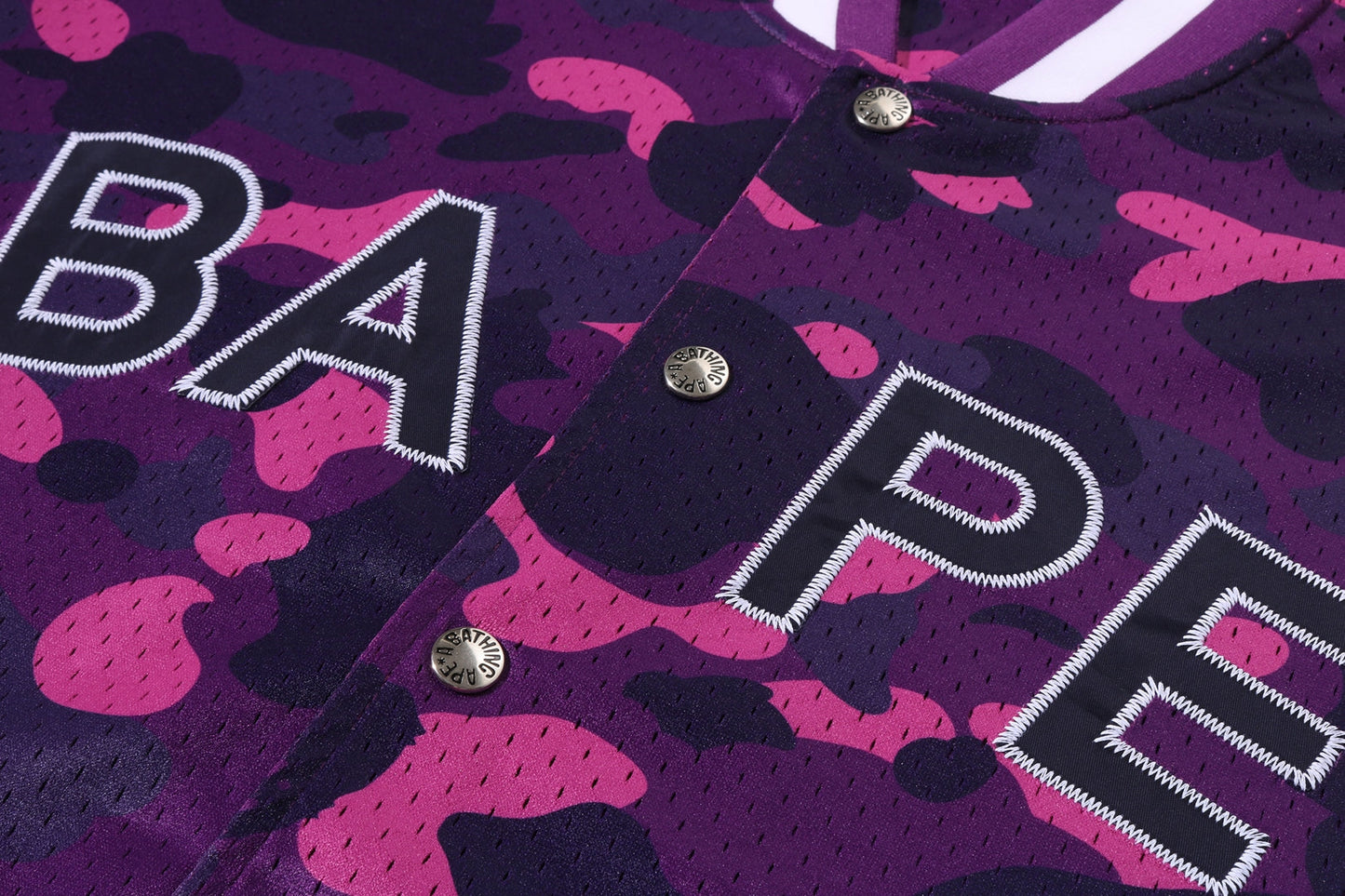 BAPE COLOR CAMO 網眼暖身鬆身襯衫
