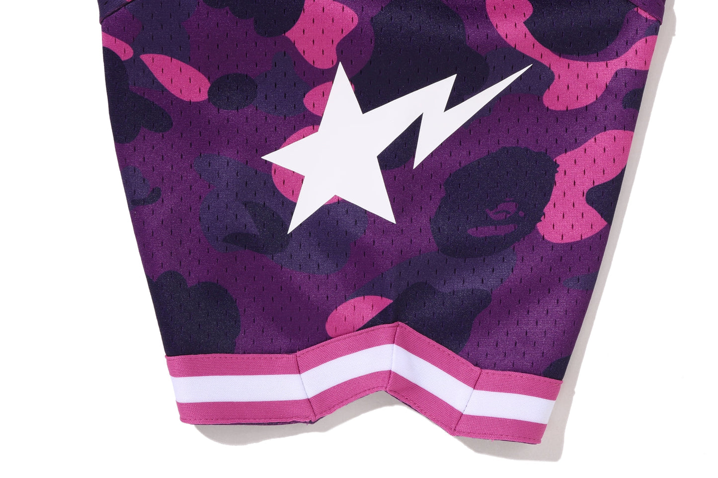BAPE COLOR CAMO 網眼暖身鬆身襯衫