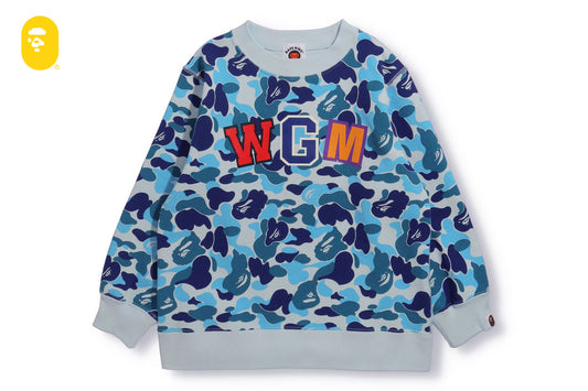 BAPE ABC CAMO SHARK 圓領毛衣