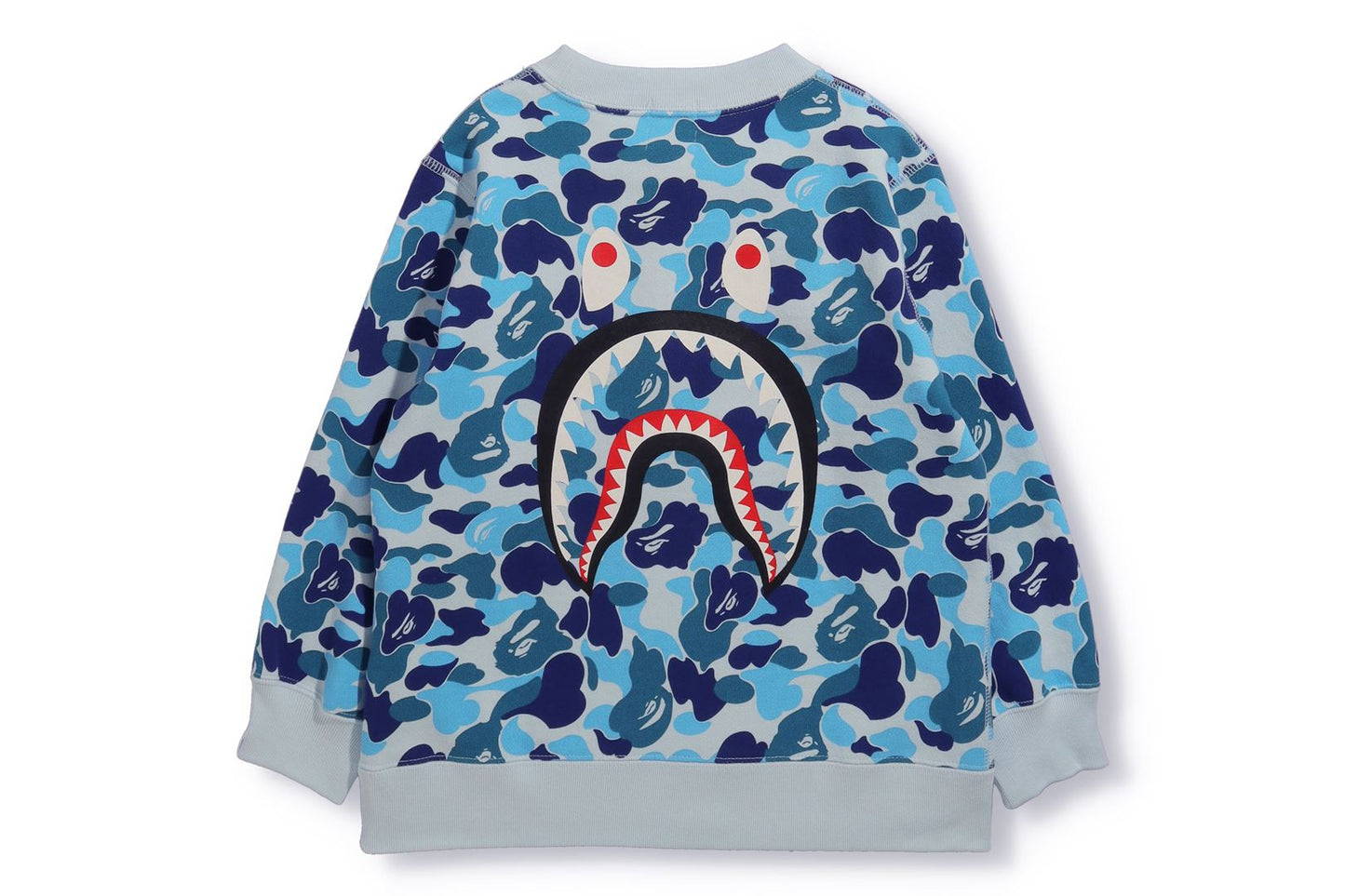 BAPE ABC CAMO SHARK CREWNECK