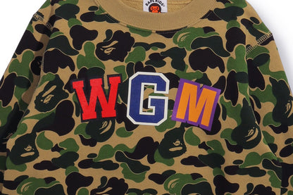 BAPE ABC CAMO SHARK CREWNECK