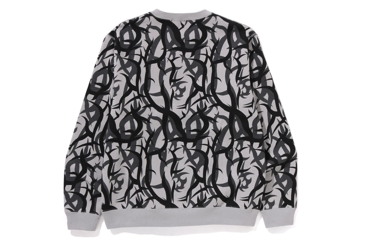 BAPE TRIAL CAMO GIGAPE CREWNECK