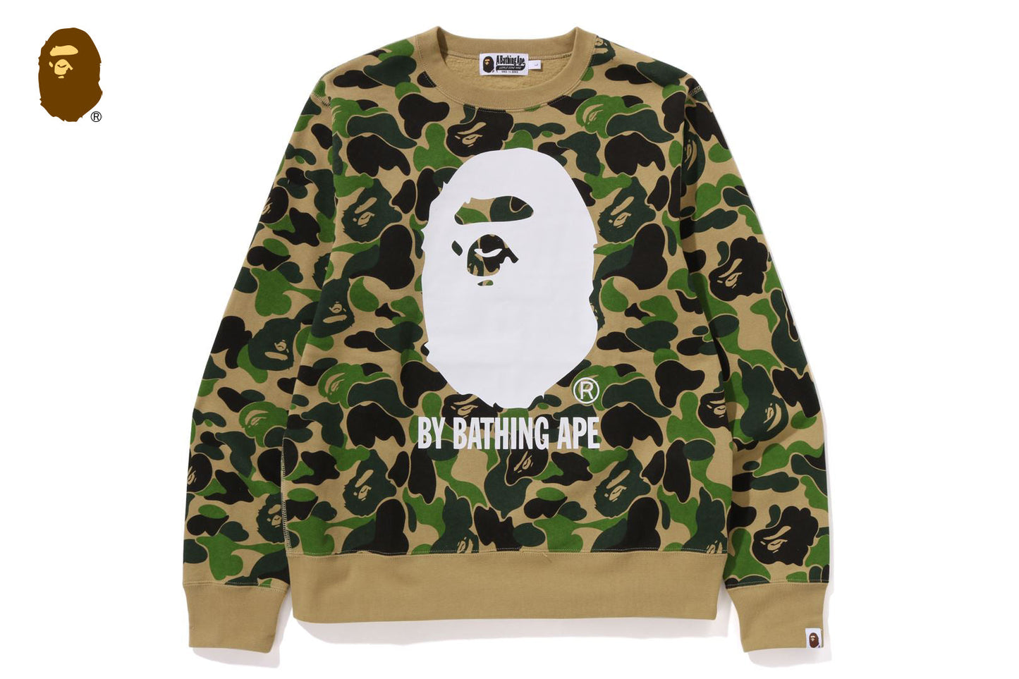 BAPE ABC CAMO 圖案圓領運動衫