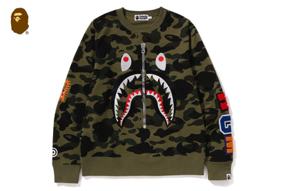 BAPE 1ST CAMO SHARK CREWNECK