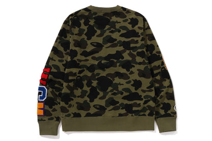 BAPE 1ST CAMO SHARK CREWNECK