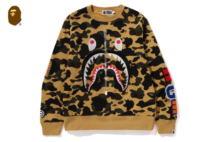 BAPE 1ST CAMO SHARK CREWNECK