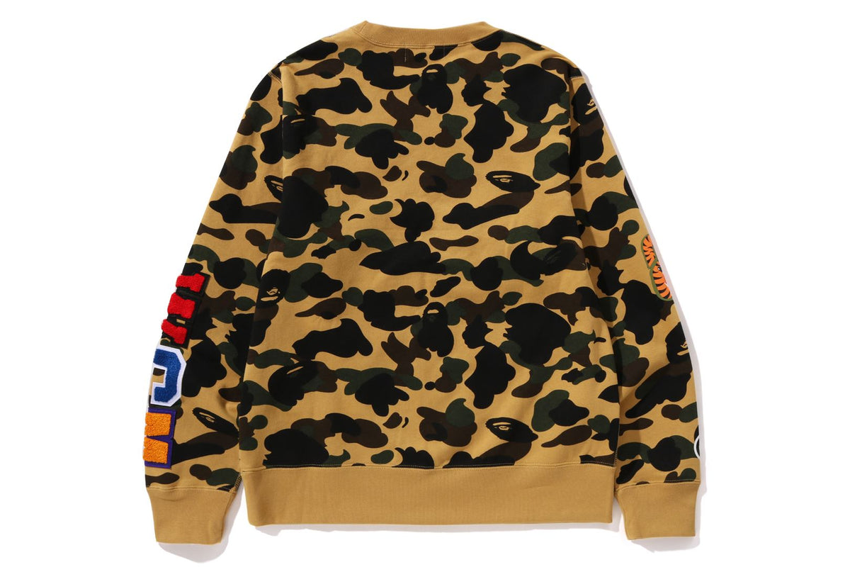 BAPE 1ST CAMO SHARK CREWNECK