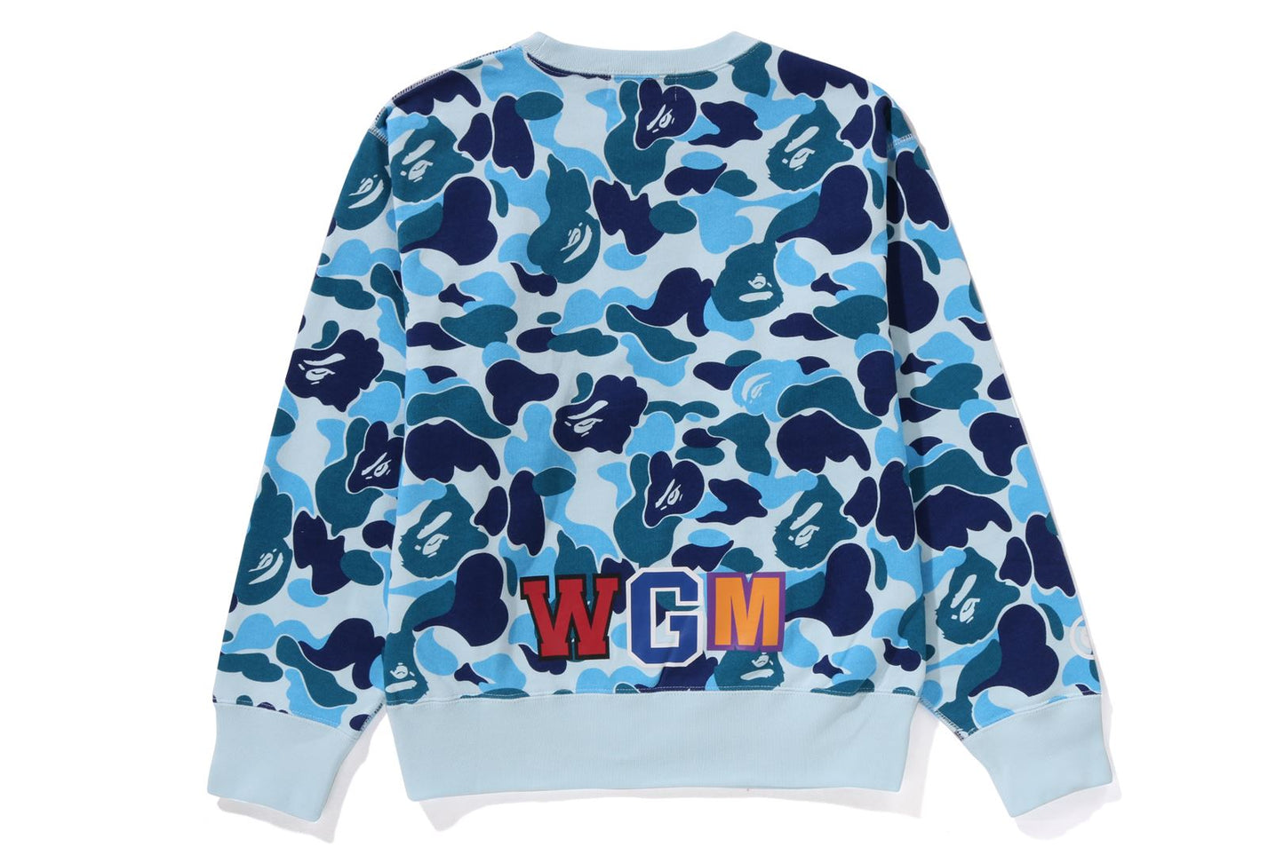 BAPE ABC CAMO SHARK 圓領運動衫