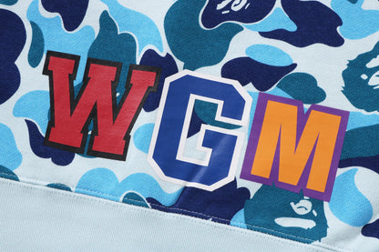 BAPE ABC CAMO SHARK 圓領運動衫