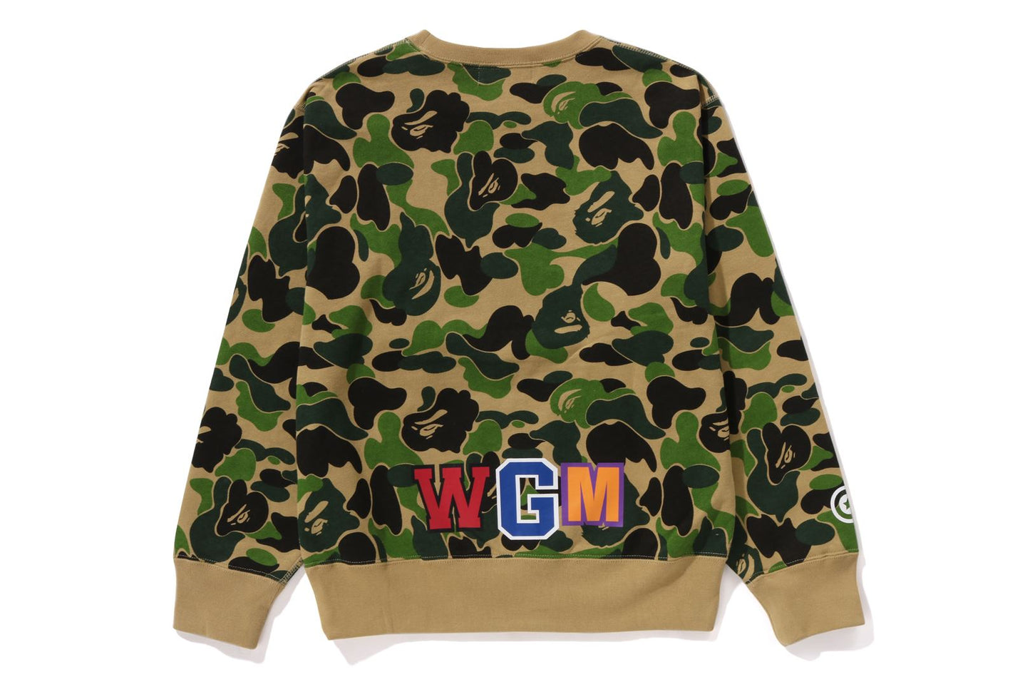 BAPE ABC CAMO SHARK 圓領運動衫