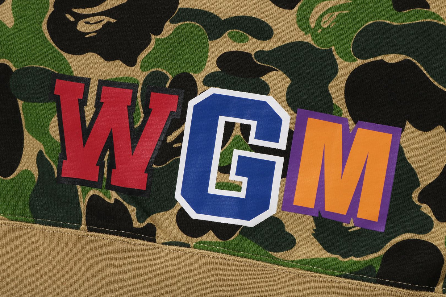 BAPE ABC CAMO SHARK 圓領運動衫