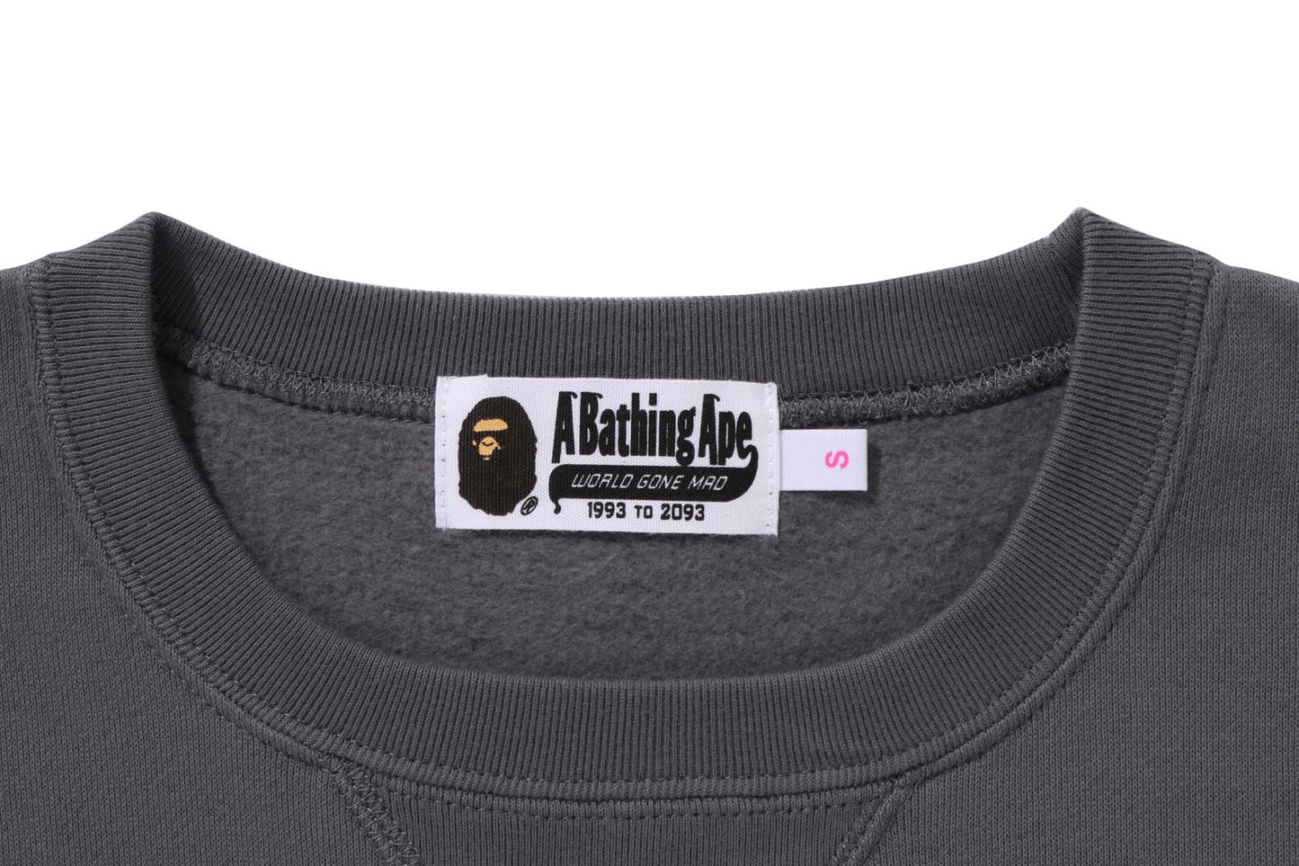 BAPE ONE POINT CREWNECK SWEATSHIRT