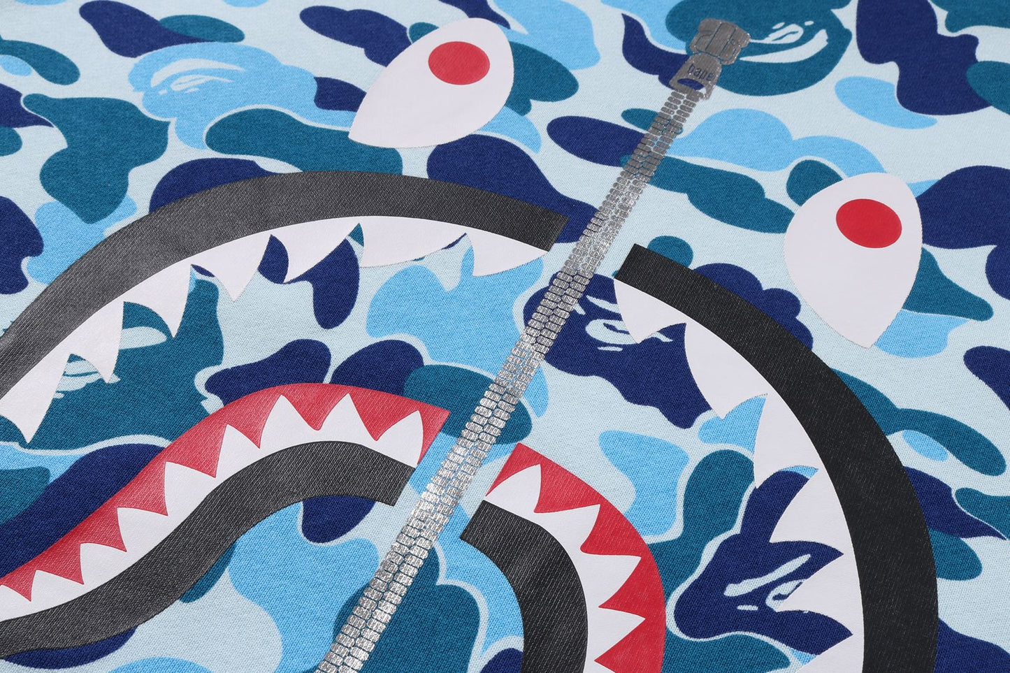 BAPE ABC CAMO SHARK 圓領衛衣