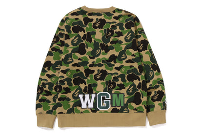 BAPE ABC CAMO SHARK 圓領衛衣