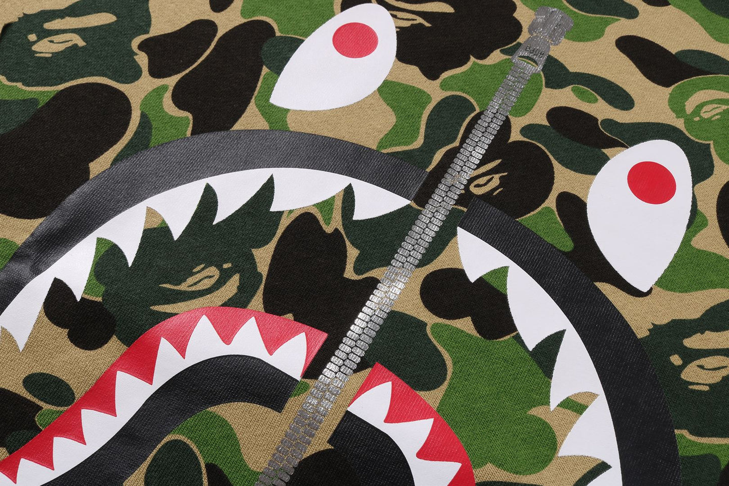 BAPE ABC CAMO SHARK 圓領衛衣