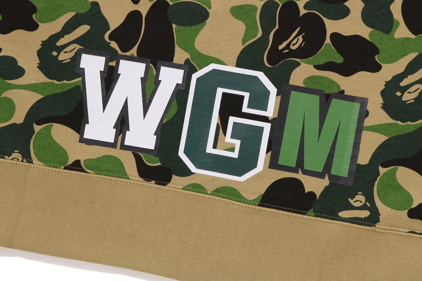 BAPE ABC CAMO SHARK 圓領衛衣