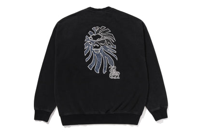 BAPE SASHIKO PATCHWORK SWEATSHIRT #1