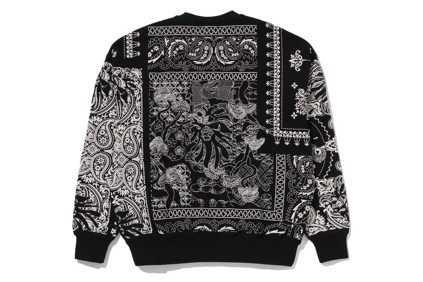 BAPE PAISLEY EMB SWEATSHIRT #2