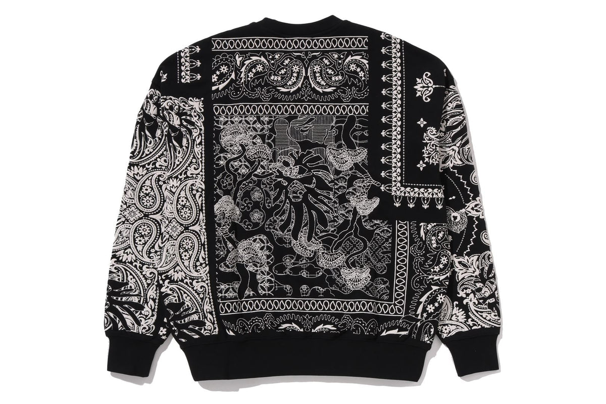 BAPE PAISLEY EMB SWEATSHIRT #2
