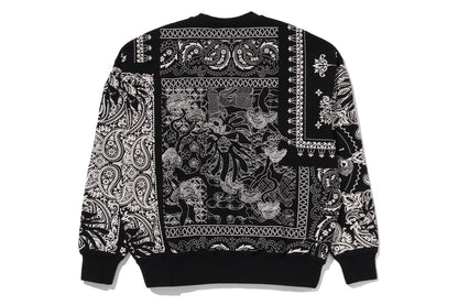 BAPE PAISLEY EMB SWEATSHIRT #2