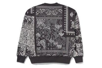 BAPE PAISLEY EMB SWEATSHIRT #2