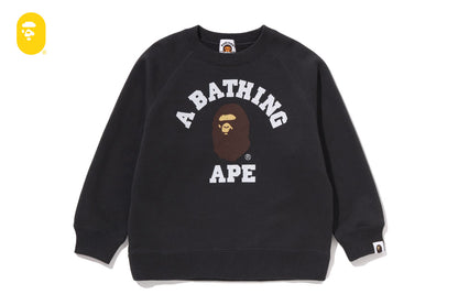 BAPE 大學休閒版型圓領運動衫