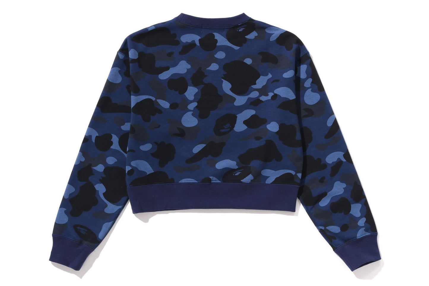 BAPE 彩色迷彩短版圓領運動衫