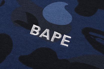 BAPE 彩色迷彩短版圓領運動衫
