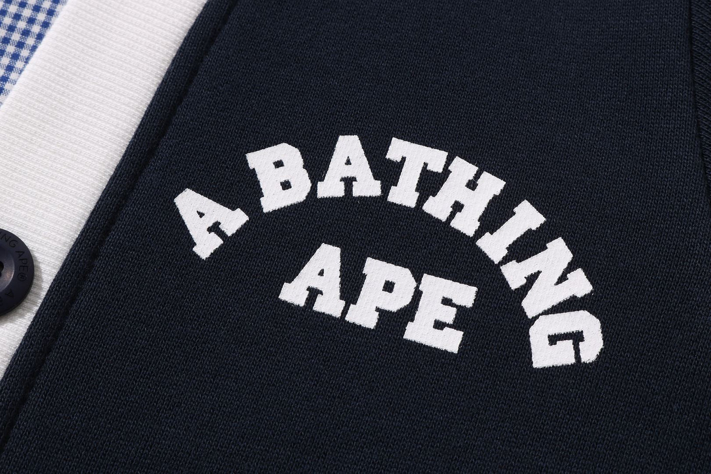 BAPE 1ST CAMO APE HEAD SHIRT LAYERED CARDIGAN