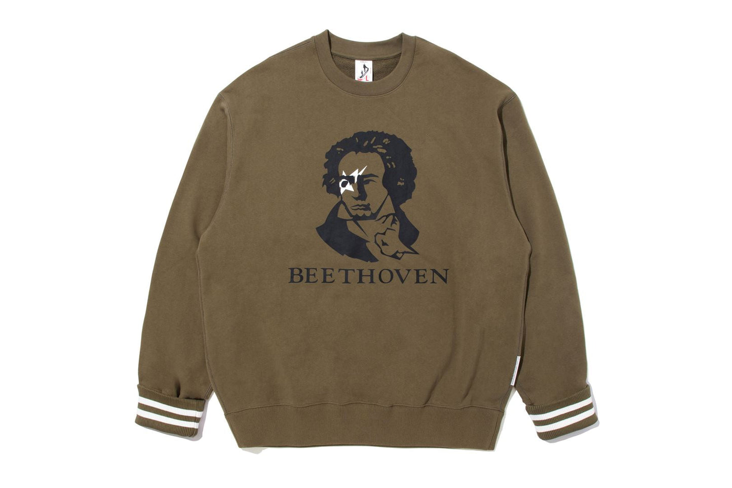 BAPE 【 BAPE BY KAZUKI KURAISHI 】RELAXED FIT CREWNECK SWEATSHIRT