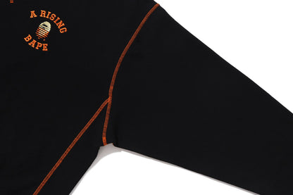 BAPE A RISING BAPE 寬鬆版圓領運動衫